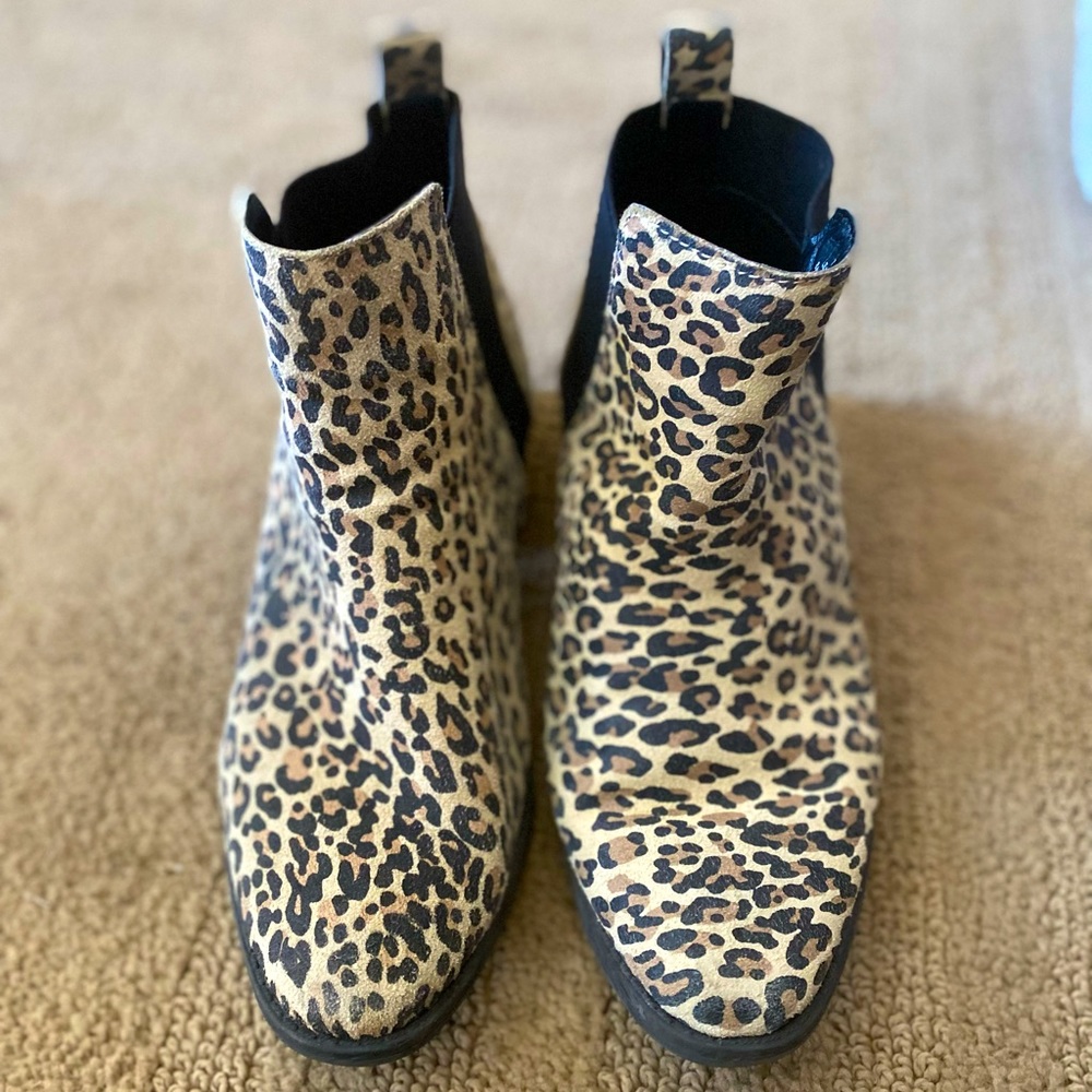 Leopard Booties